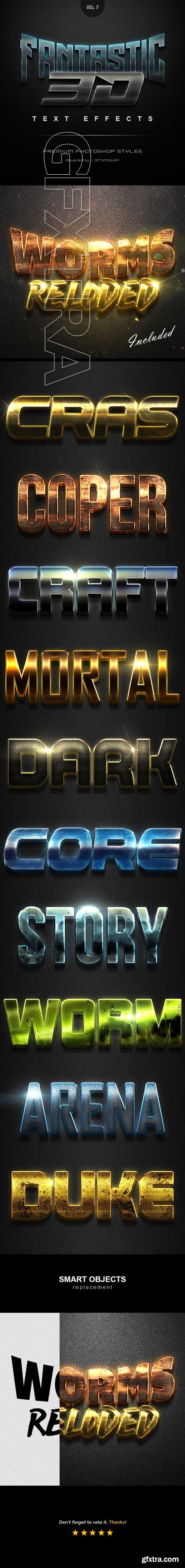 GraphicRiver - Fantastic 3D Text Effects Vol.7 21540324