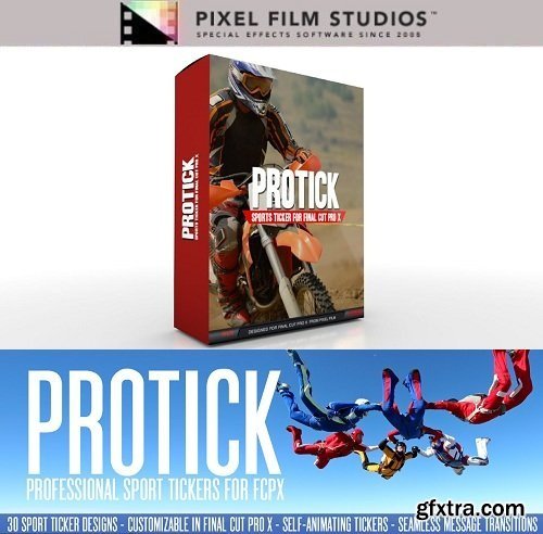 ProTick - Sports Ticker for Final Cut Pro X (macOS)