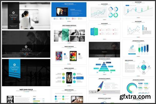 CreativeMarket 15-in-1 Presentation Bundle 2319697