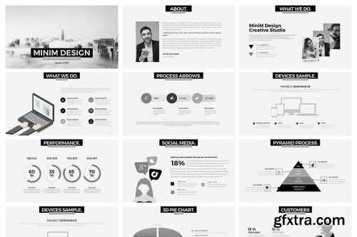 CreativeMarket 15-in-1 Presentation Bundle 2319697