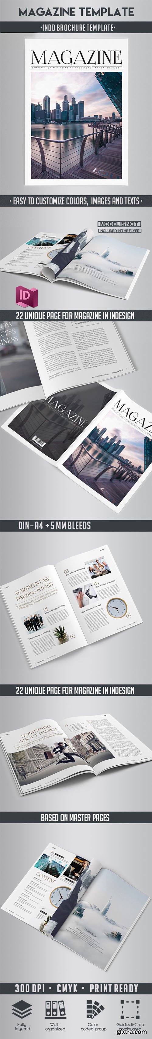 Magazine Indd Brochure Template