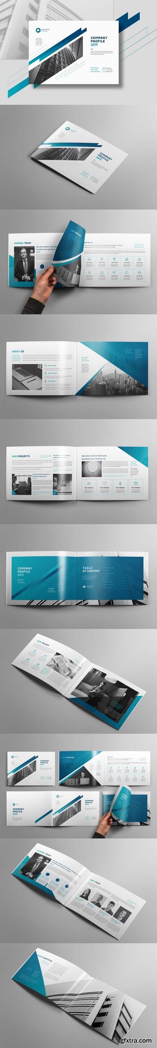 Company Profile Landscape A4 & A5