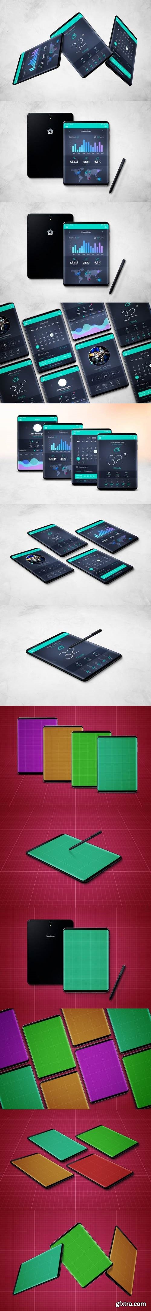 S9 Tablet Mockup