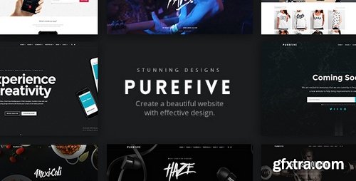 ThemeForest - Purefive v1.1 - Multipurpose HTML5 Template - 14859663