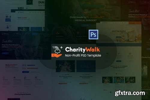 ThemeForest - Charity Walk - Multipurpose Nonprofit PSD Template 19247669