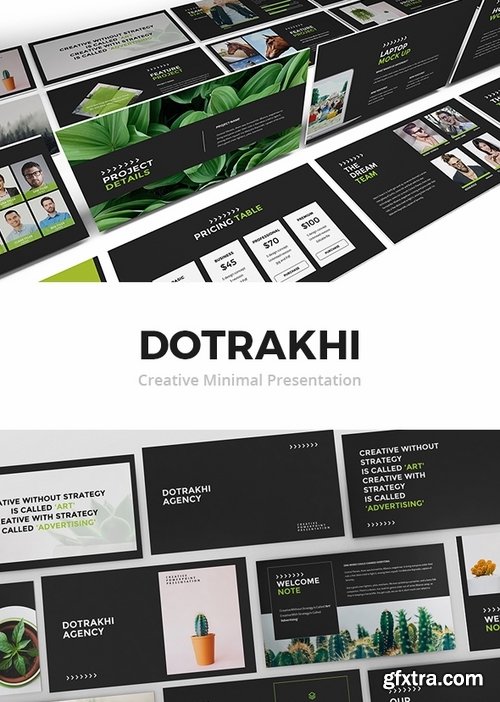 GraphicRiver - Dotrakhi - Creative Minimal Keynote Template 21548396