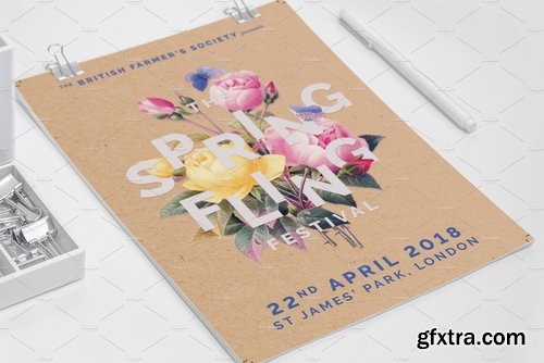 CM - Spring Festival Flyer Template 2318398