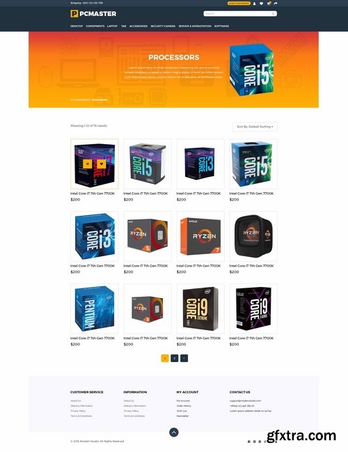 CM - PCMR - Computer Shop PSD Template 2324017