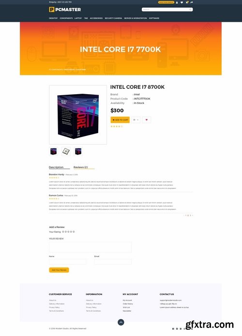 CM - PCMR - Computer Shop PSD Template 2324017