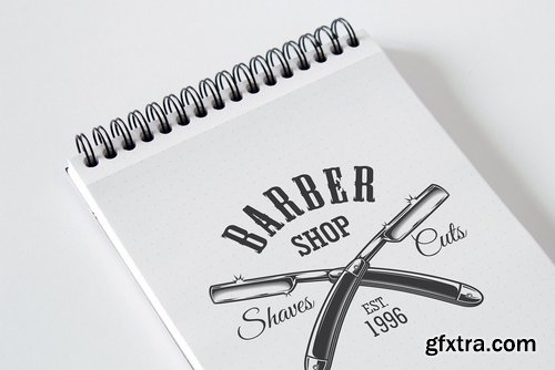 CM - Barbershop logos set 2339052