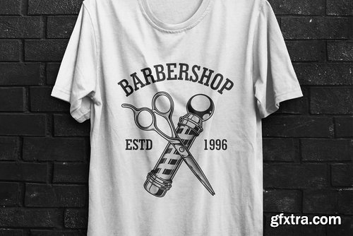 CM - Barbershop logos set 2339052