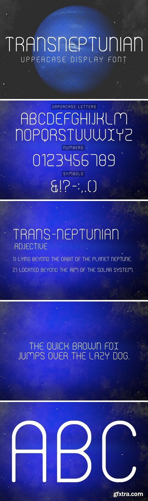 CM - Transneptunian - Uppercase font 1538890