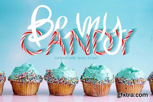 CM - Be My Candy - OTF Color Font 2323423