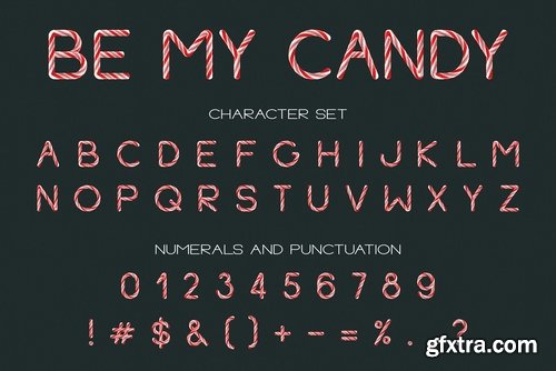 CM - Be My Candy - OTF Color Font 2323423