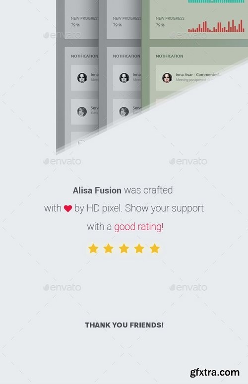 GraphicRiver - Alisa Fusion - Responsive Admin Template 13307094