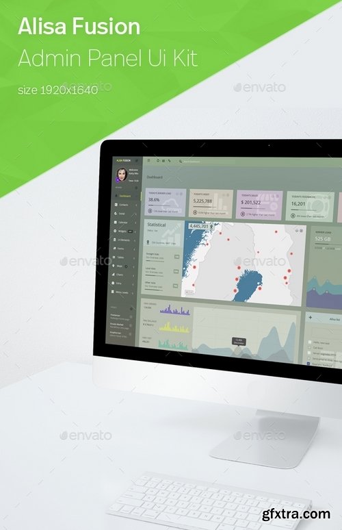 GraphicRiver - Alisa Fusion - Responsive Admin Template 13307094
