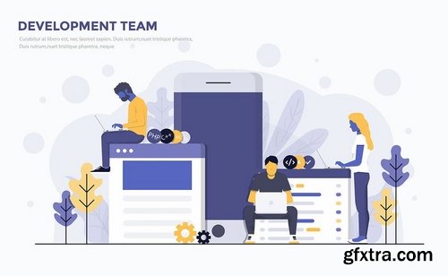 Modern Flat design people and Business concepts 2