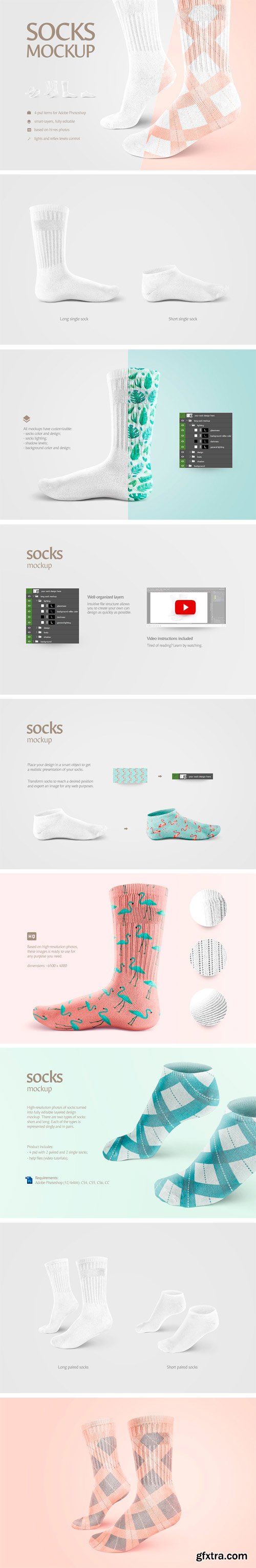 CM - Socks Mockup 2290104