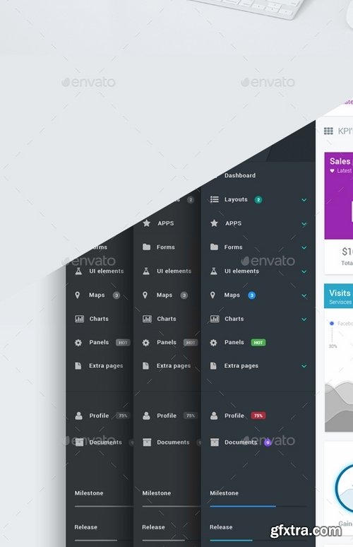 GraphicRiver - Materio - Responsive Admin Template 13308179