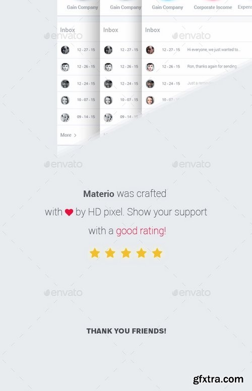 GraphicRiver - Materio - Responsive Admin Template 13308179