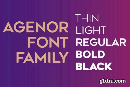 Agenor Font Family