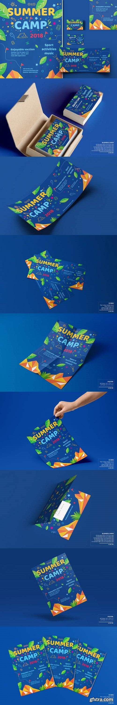 Kids Summer Camp-Set Template