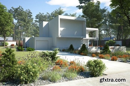 3D Exterior Scene 07