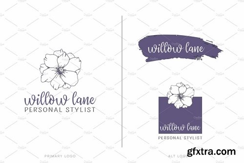 CM - Feminine Logo & Branding Pack 2286011