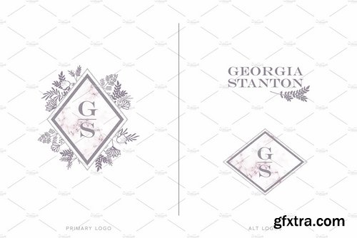 CM - Feminine Logo & Branding Pack 2286011