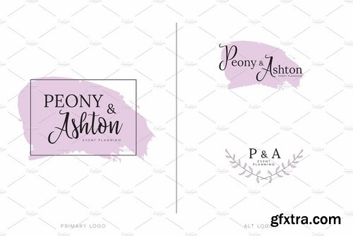 CM - Feminine Logo & Branding Pack 2286011