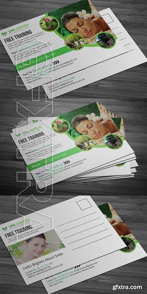 CreativeMarket - Spa Post Card 2348894