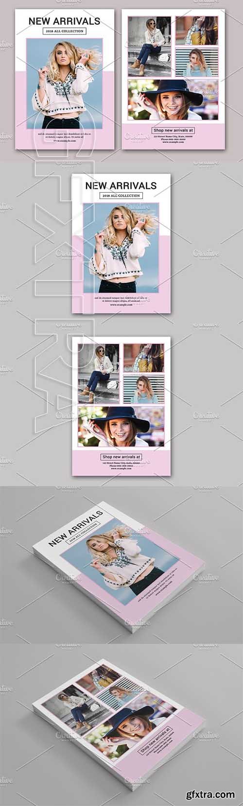 CreativeMarket - Fashion Postcard V698 2088642