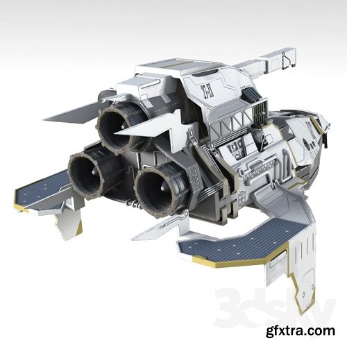 Spaceship 3d Model