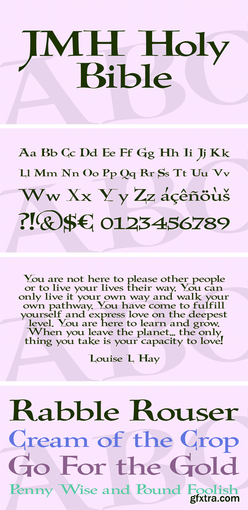 JMH Holy Bible Font