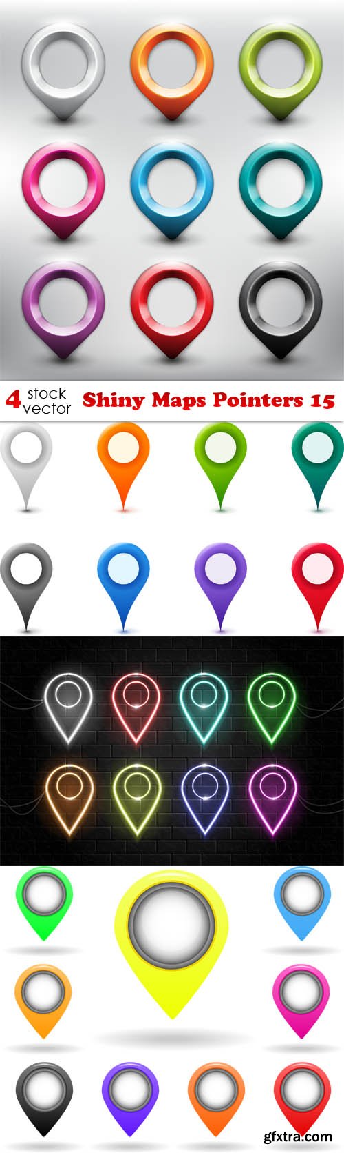 Vectors - Shiny Maps Pointers 15