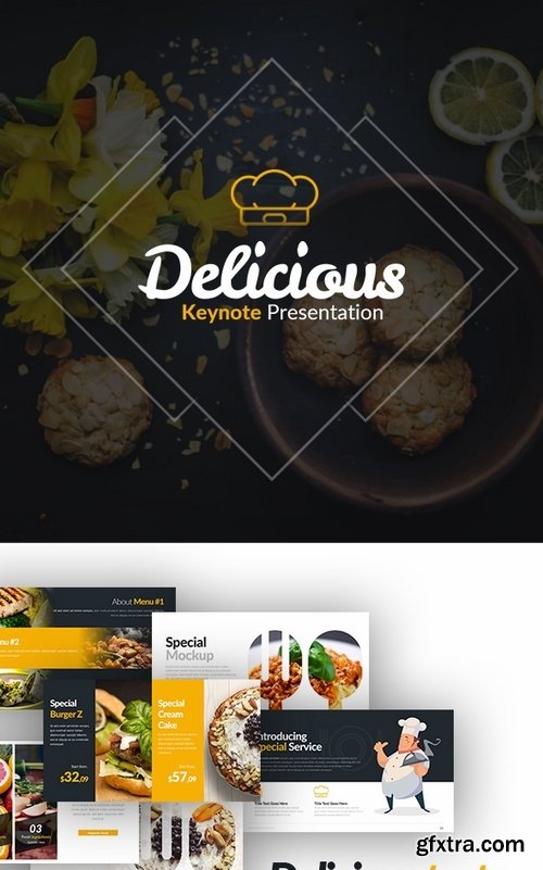 GraphicRiver - Delicious Keynote Presentation Template 19679093