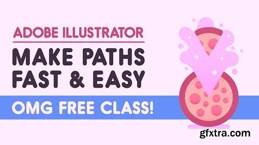 Adobe Illustrator: Make Paths Fast & Easy