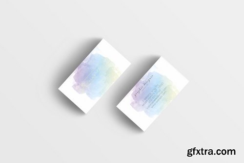 CM - Business Card Template Watercolor 2319655