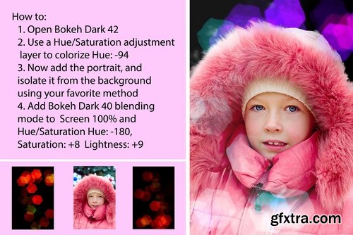 CM - 75+ Bokeh Dark Overlays 2311544