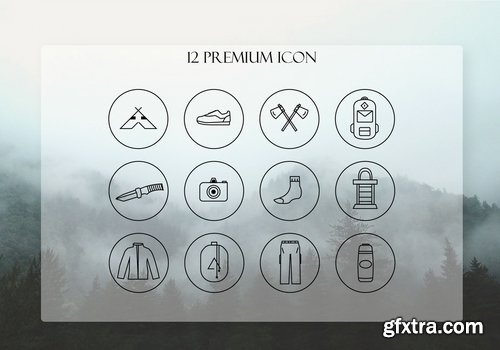 CM - Outdoor Pro Icons Bundle 2338842