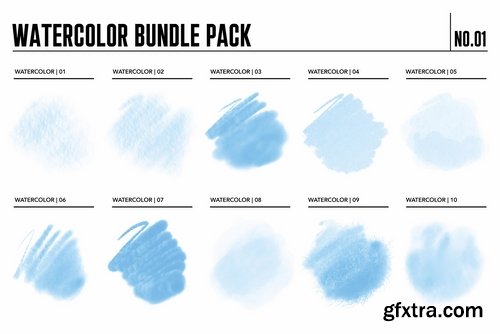 CM - Watercolor Brush Bundle 2325492