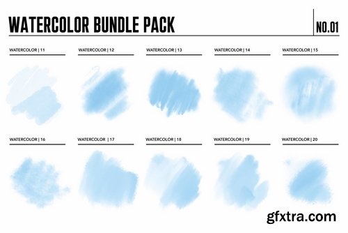 CM - Watercolor Brush Bundle 2325492