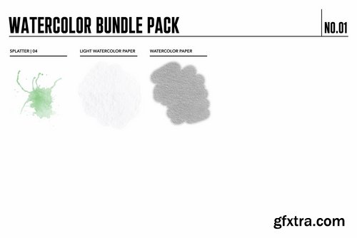 CM - Watercolor Brush Bundle 2325492