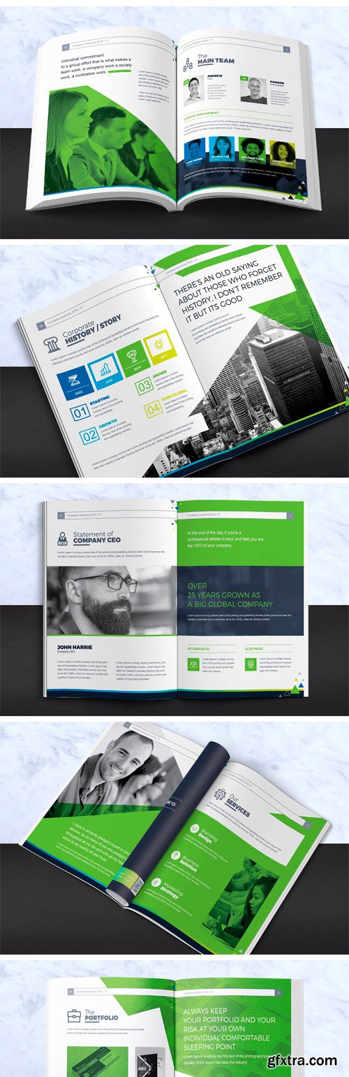 CM - Company Brochure Template 2158987