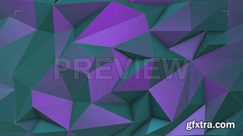 Turquoise-violet Low Poly Background 67772