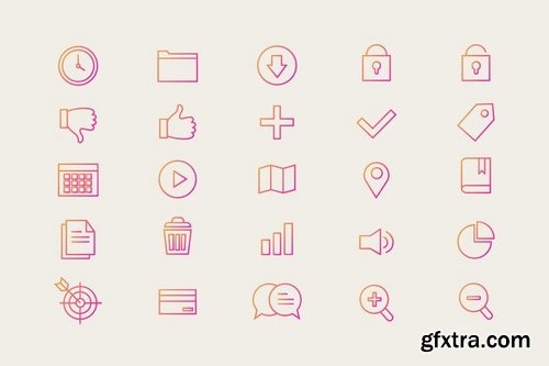 Gradient Icons