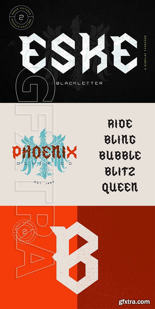 CreativeMarket - Eske Blackletter 2313380