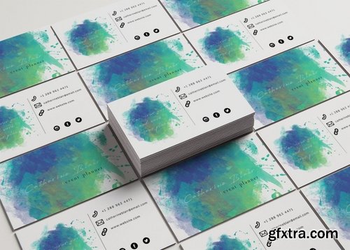 CM - Business Card Template Event Planner 2319460