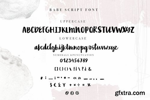 CM - Babe Handwritten script Font 2319019