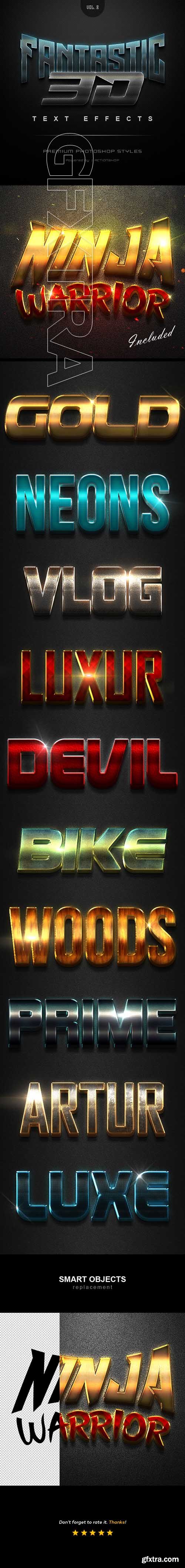 GraphicRiver - Fantastic 3D Text Effects Vol.8 21547525